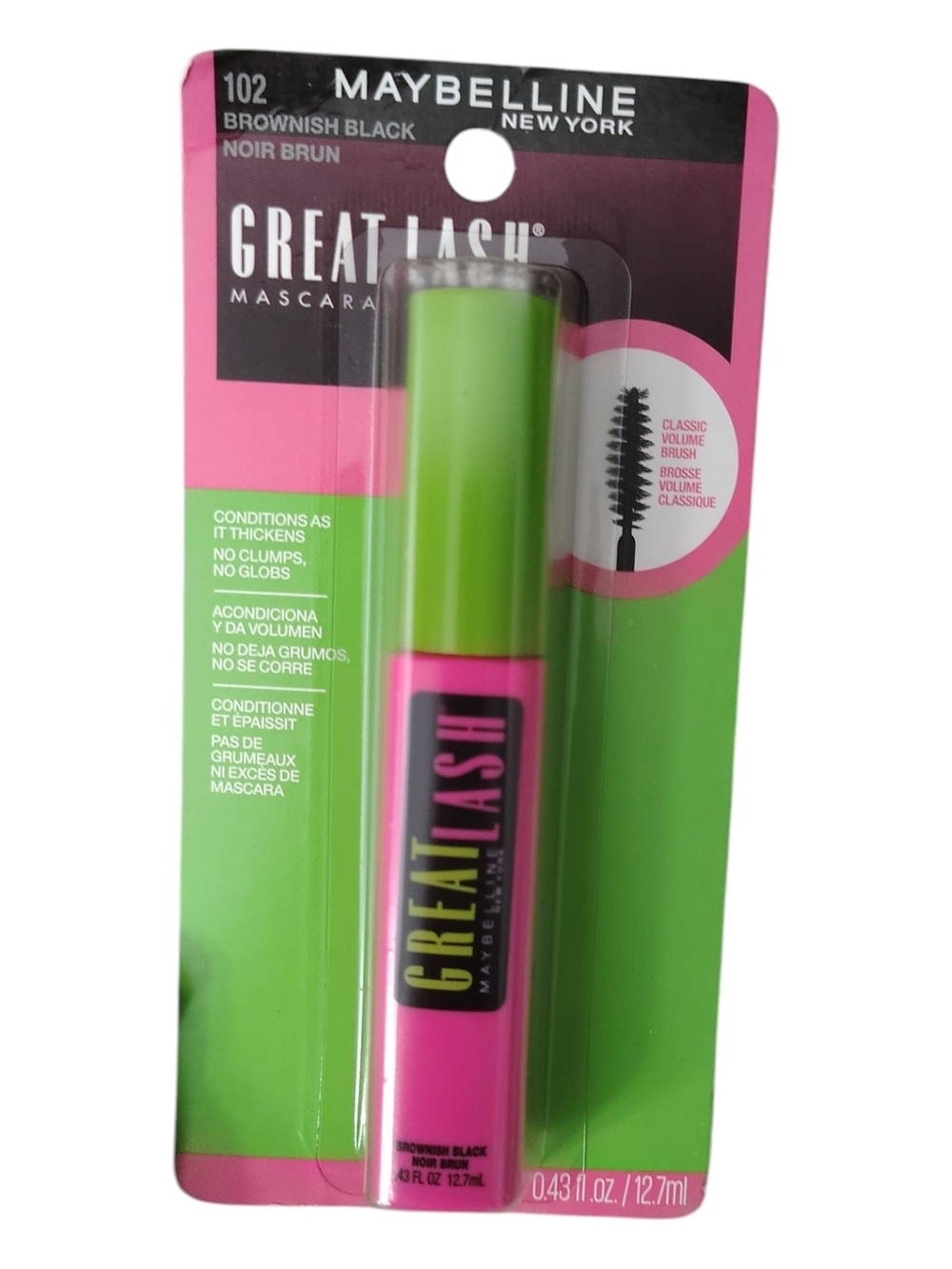 Maybelline Great Lash Mascara – Hot Pink Tube with Lime Green Cap